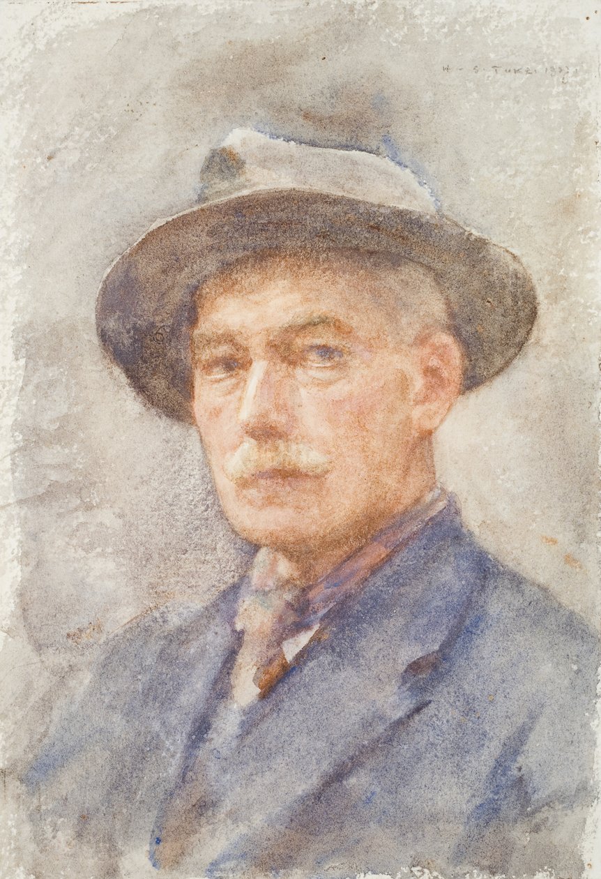 Selvportræt, 1927 af Henry Scott Tuke