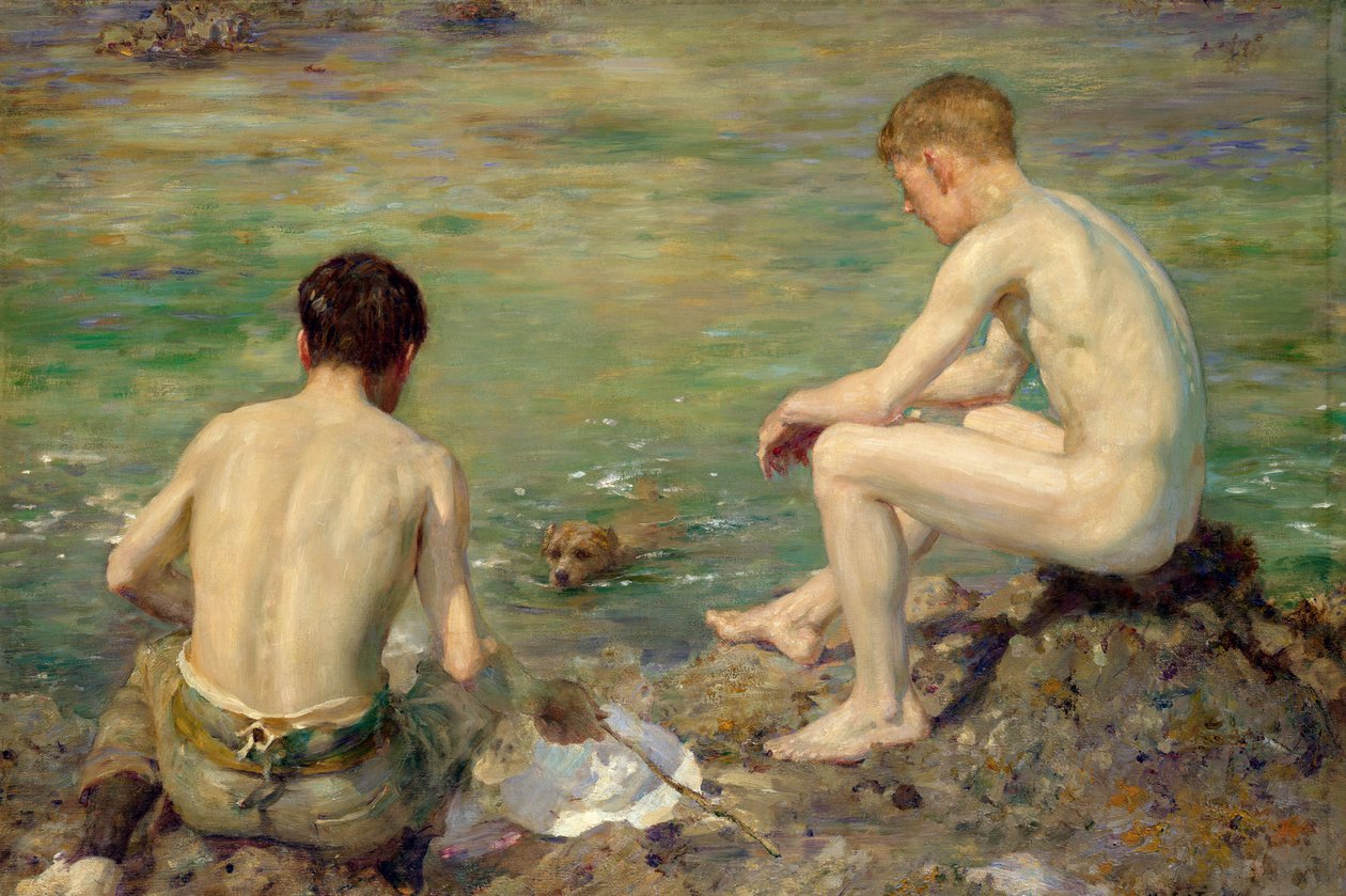 Tre ledsagere af Henry Scott Tuke