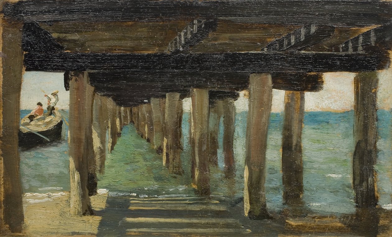 Under molen af Henry Scott Tuke