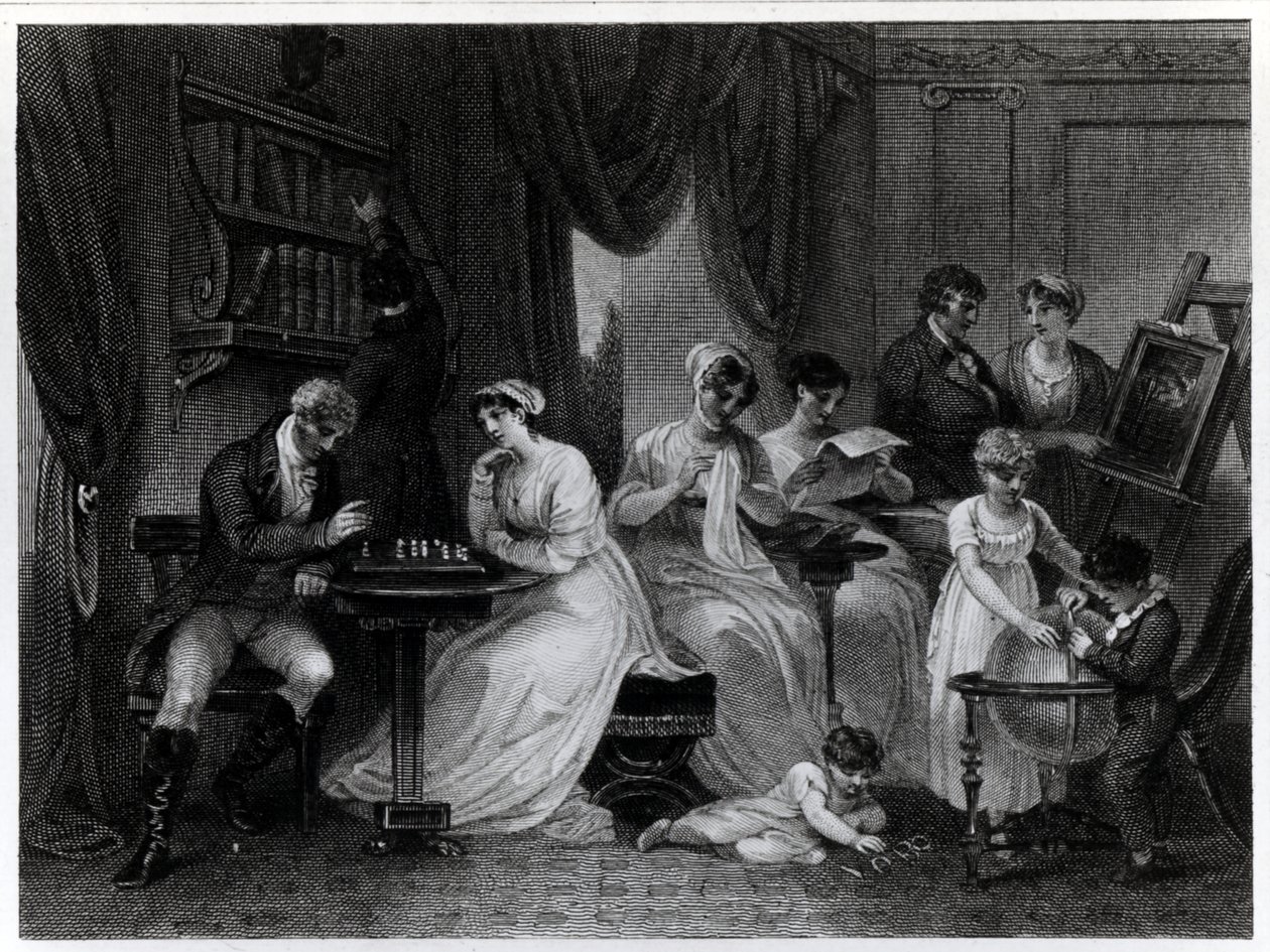 Drawing Room Scene, fra 