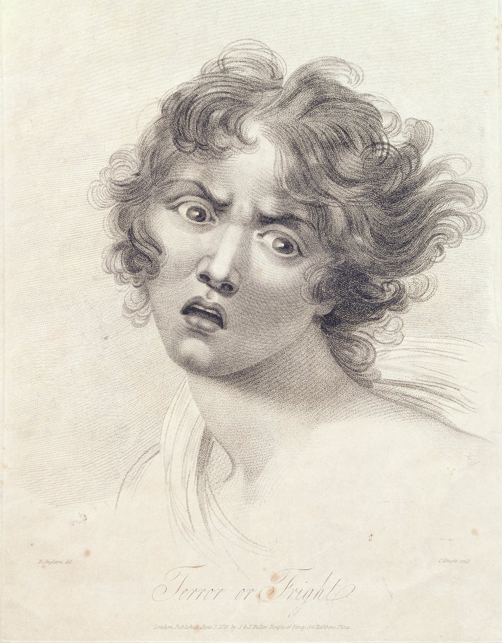 Terror eller skræk, 1815 af Henry Singleton