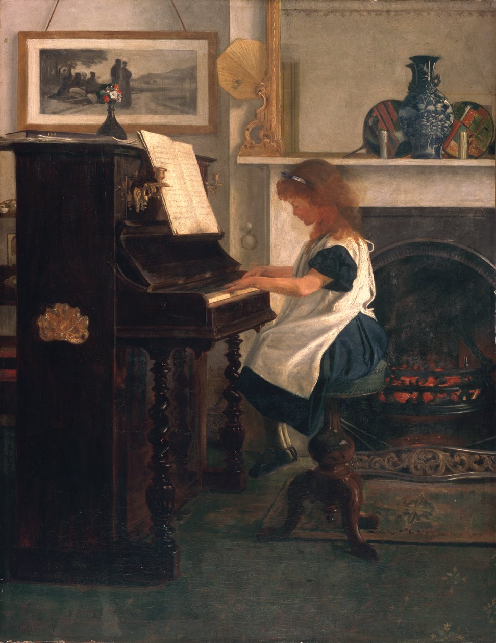 Ved klaveret af Henry Stacey Marks