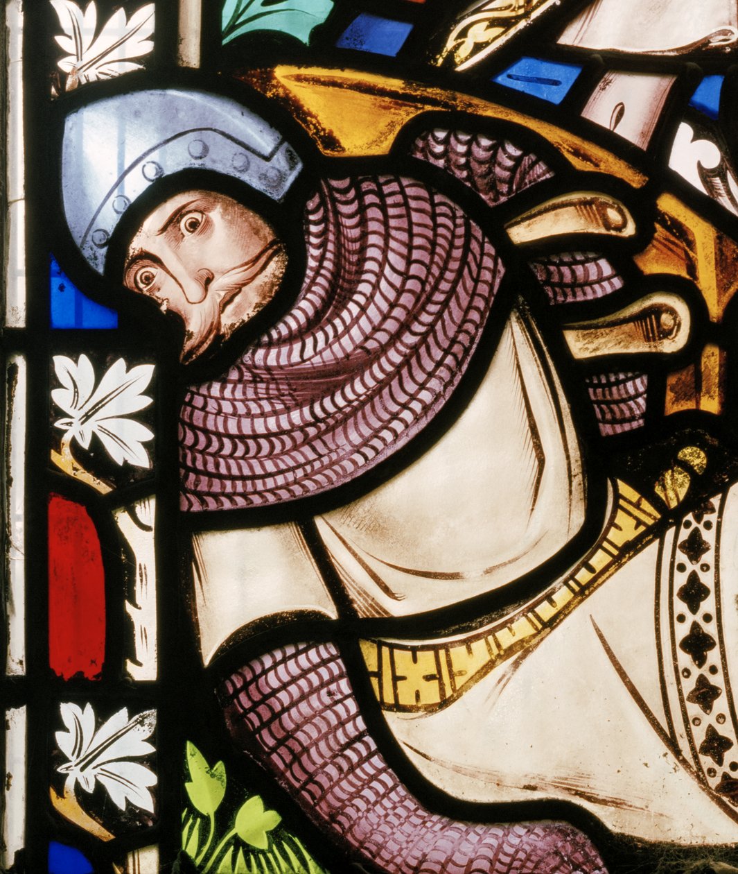 Moreton In Marsh, St. David, East Window-detalje, Lavers & Barraud, Henry Stacy Marks, The Resurrection, 1858 af Henry Stacey Marks