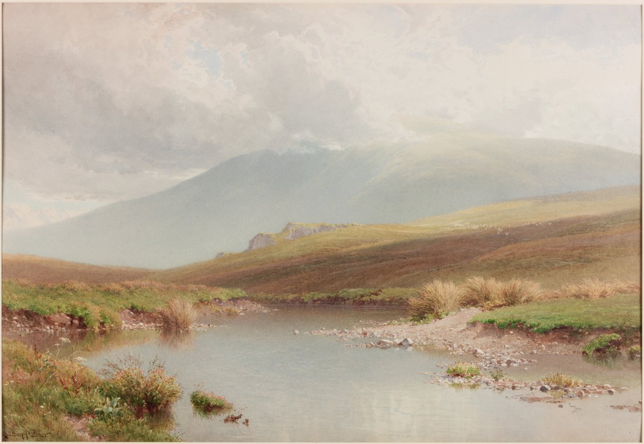 Bjerglandskab (kropsfarve) af Henry Sutton Palmer