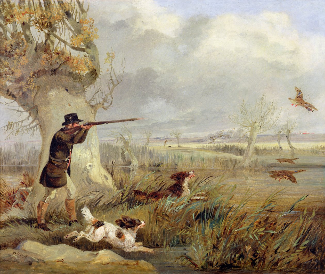 Andeskydning af Henry Thomas Alken