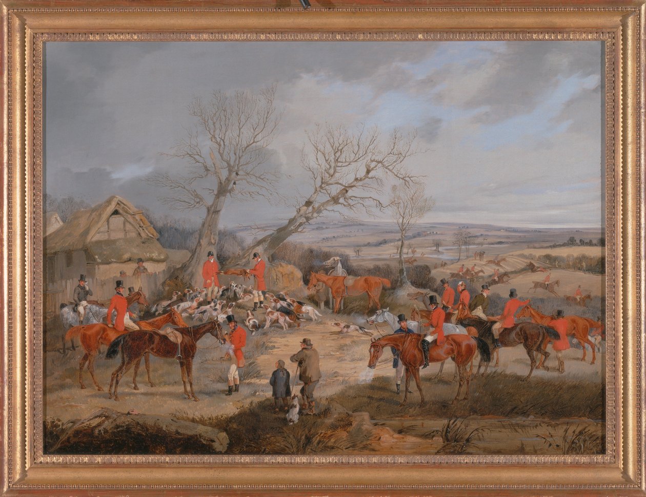 Jagtscene- Drabet af Henry Thomas Alken