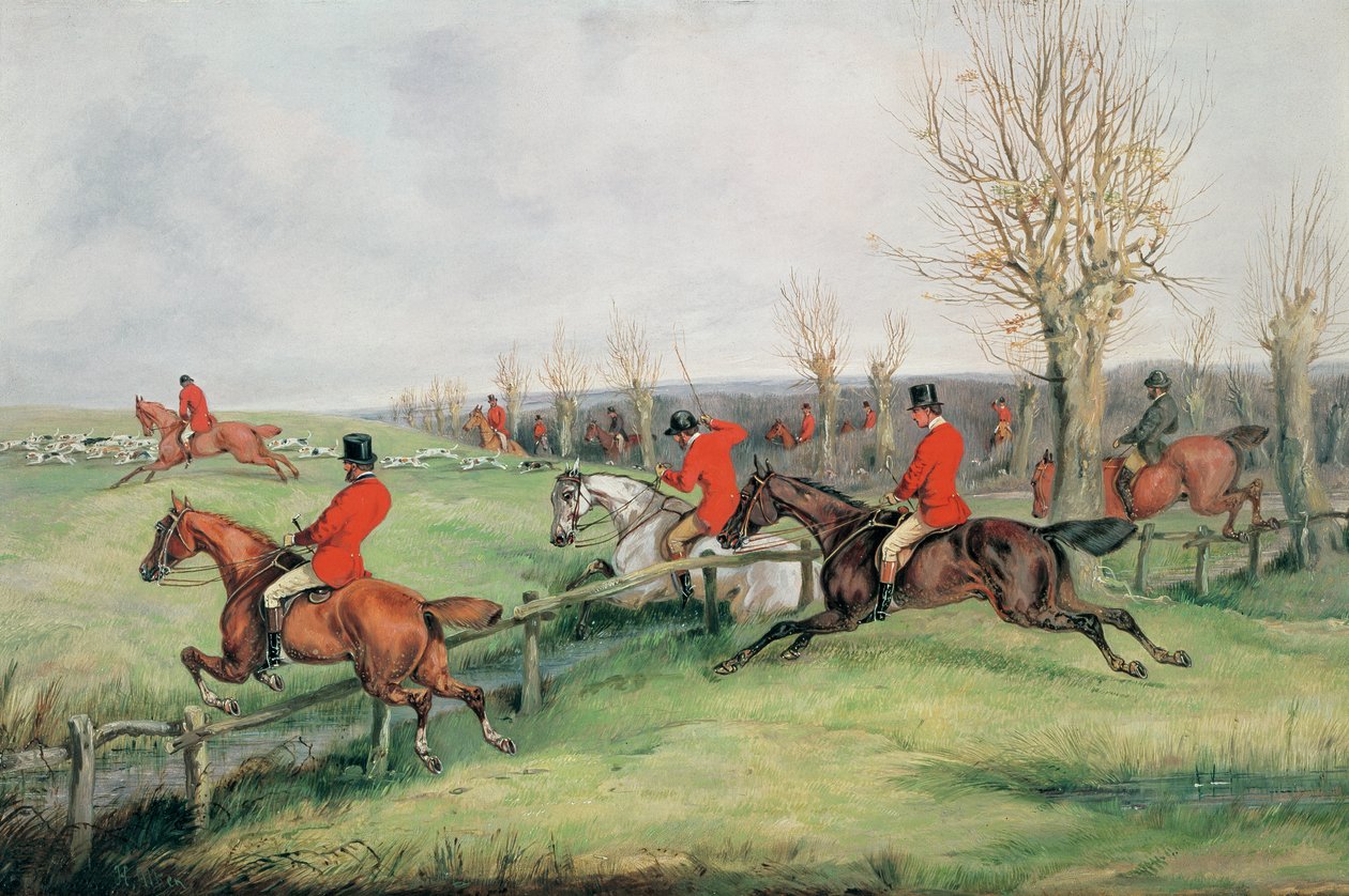 Sportsscene, 1800-tallet af Henry Thomas Alken