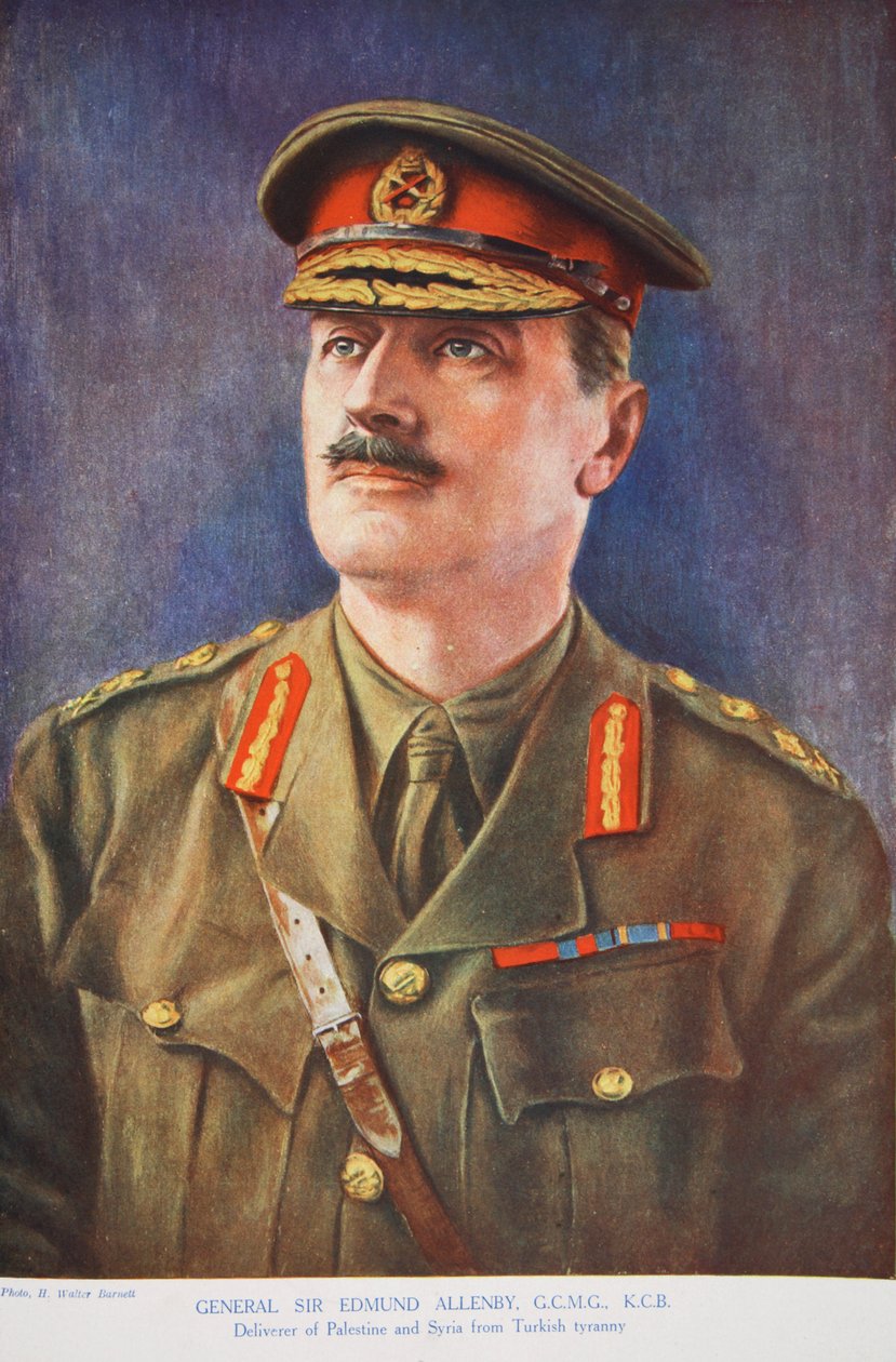 General Sir Edmund Allenby, 1914-19 af Henry Walter Barnett