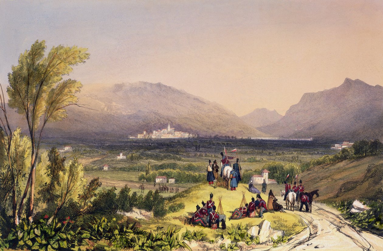 Vittorias sletter, 1838 af Henry Wilkinson