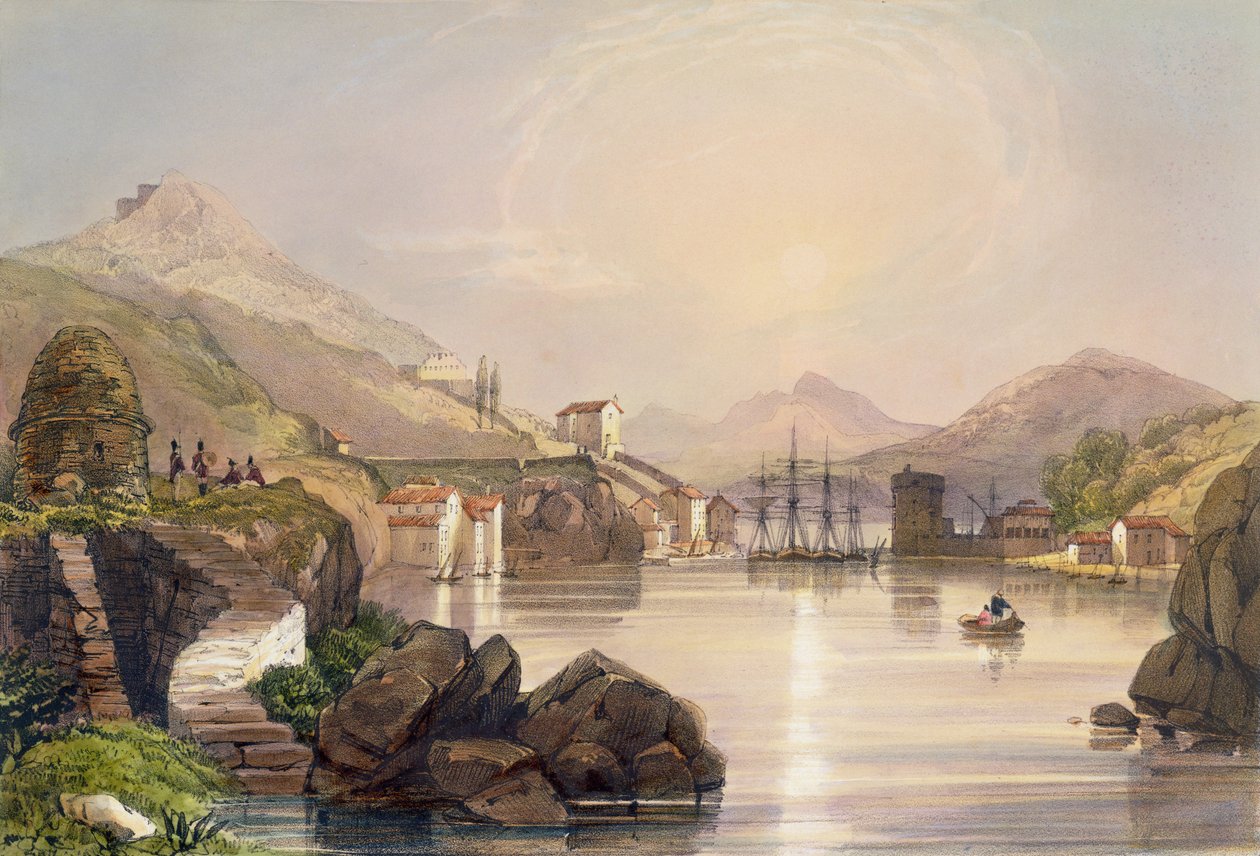 Port of Passages, 1828 af Henry Wilkinson