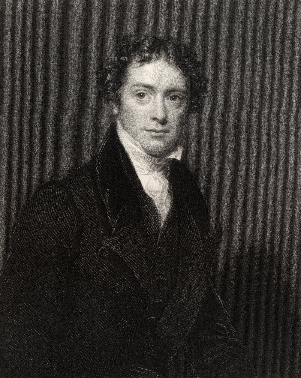 Michael Faraday, graveret af J. Cochran, fra 