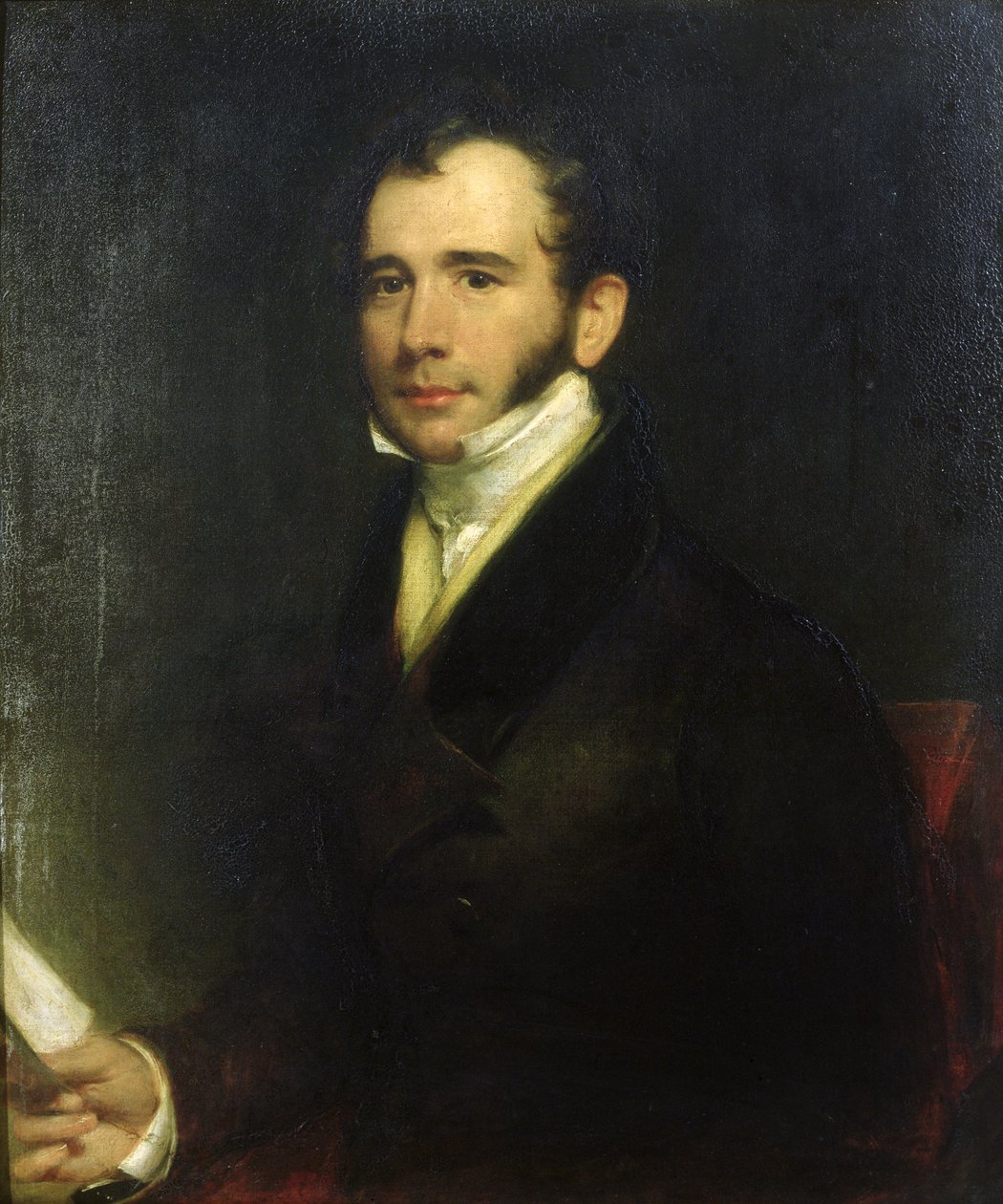 Portrait of William Thomas Brande (1788-1866) 1830 af Henry William Pickersgill