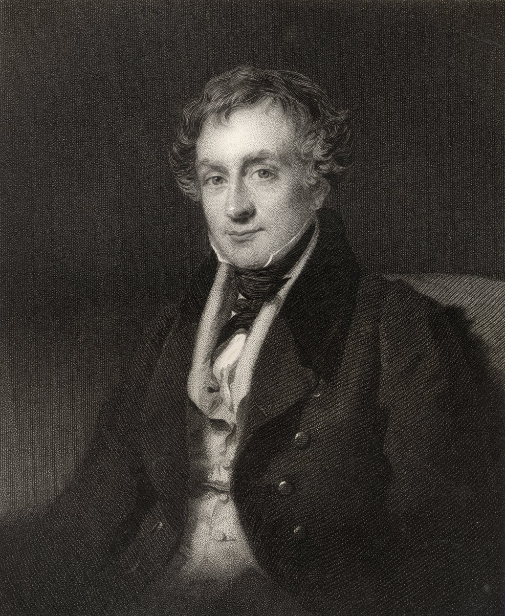 William Lawrence, graveret af J. Cochran, fra 