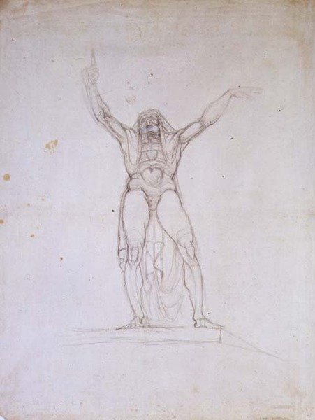 Satan af Johann Heinrich Füssli