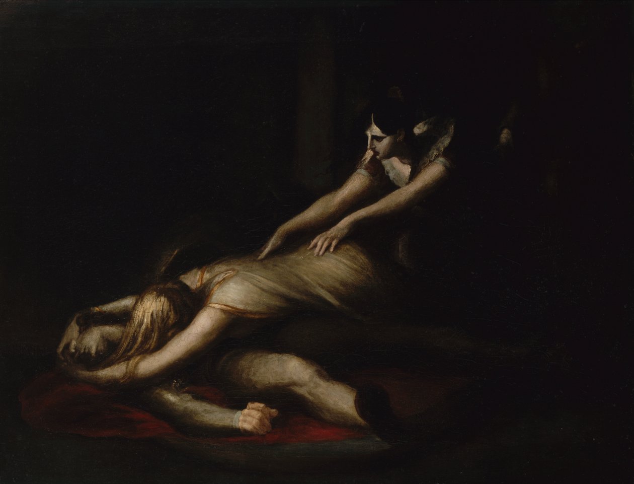 Kriemhilds smerte af Johann Heinrich Füssli