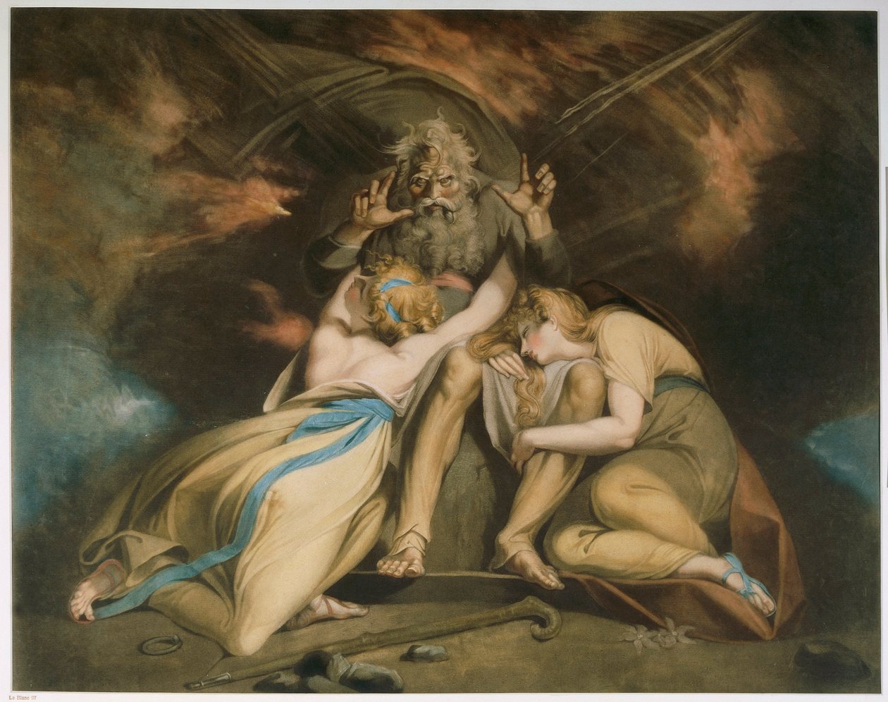 Østrig, Wien, maleri af Ødipus død af Henry  Fuseli