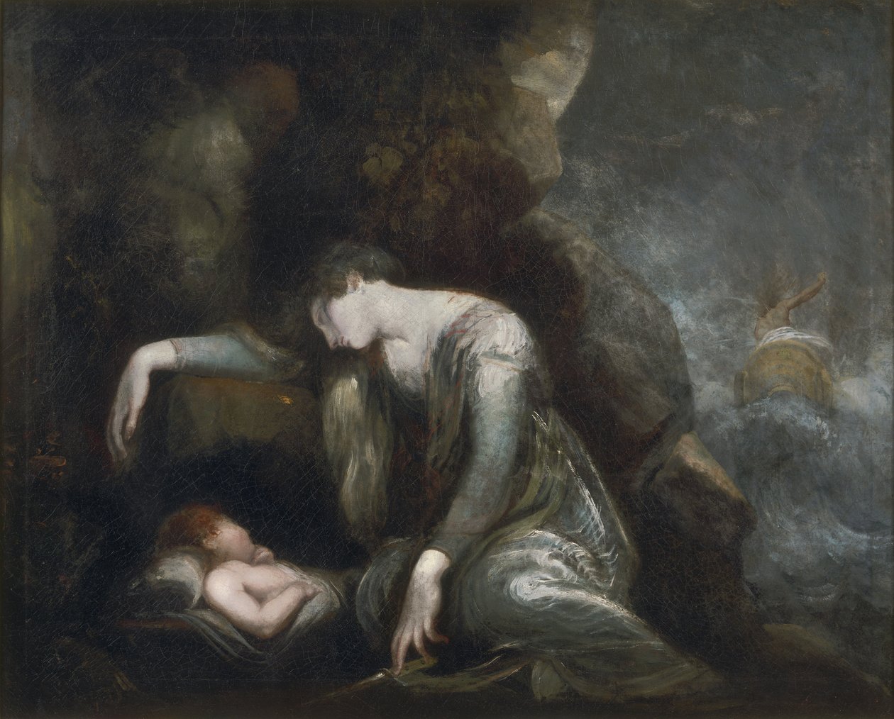 Danaë og Perseus på Seriphos af Henry (1741 1825) Fuseli