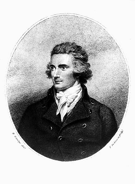 Mungo park (1771-1805) - gravering efter H. Edridge. af Henry (after) Edridge
