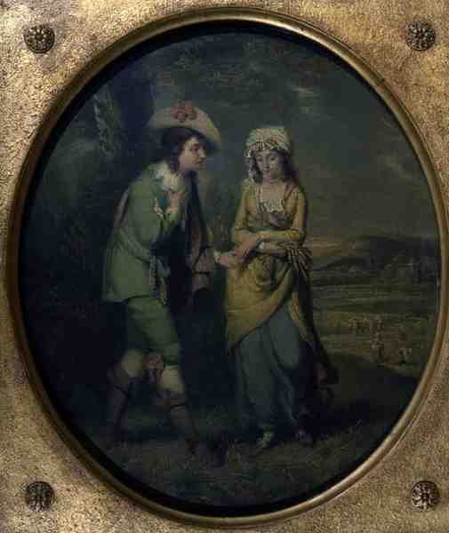 Frieriet (olie på lærred) af Henry (attr) Walton