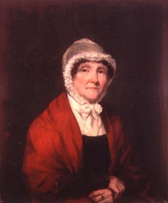 Portræt af Mrs Janet Scott, født McKellock (olie på lærred) af Henry (follower of) Raeburn