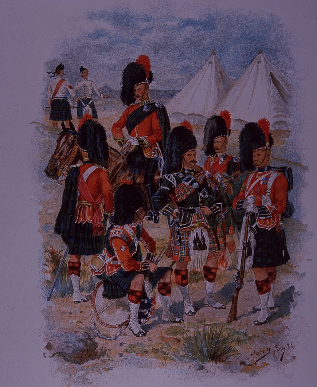 Sort ur, 42nd Royal Highlanders af Henry A. Payne