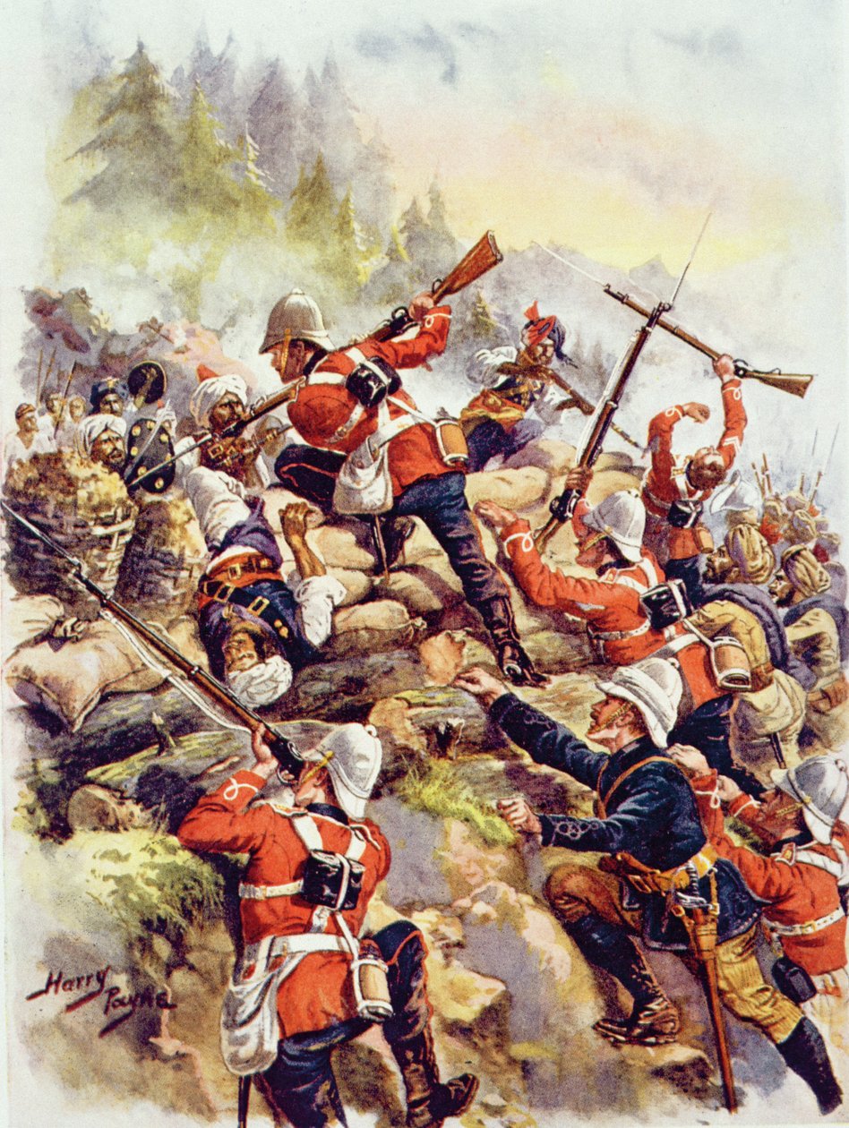 Storming the Heights, illustration fra 