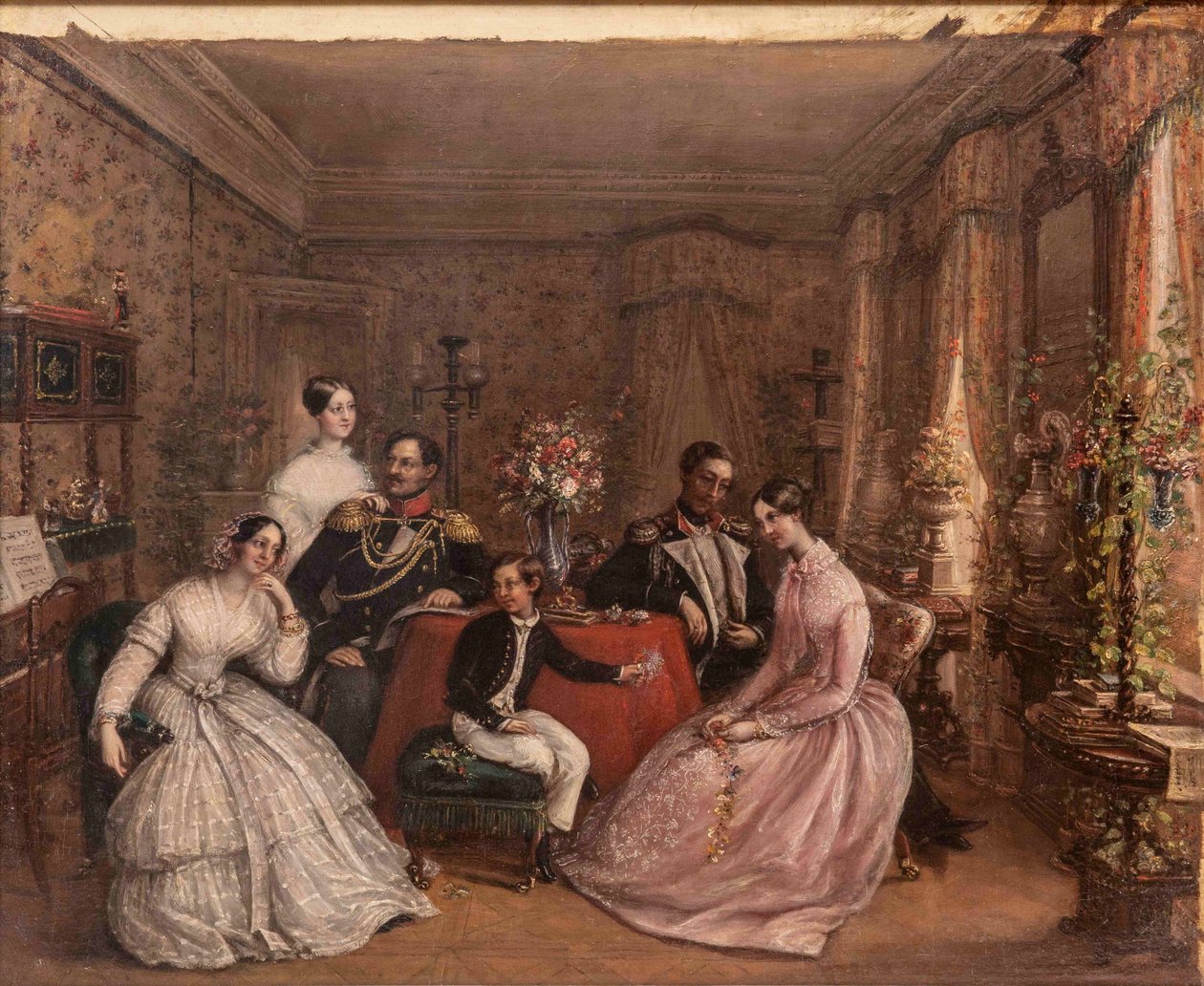 Familien Chernyshev af Henry Andrews