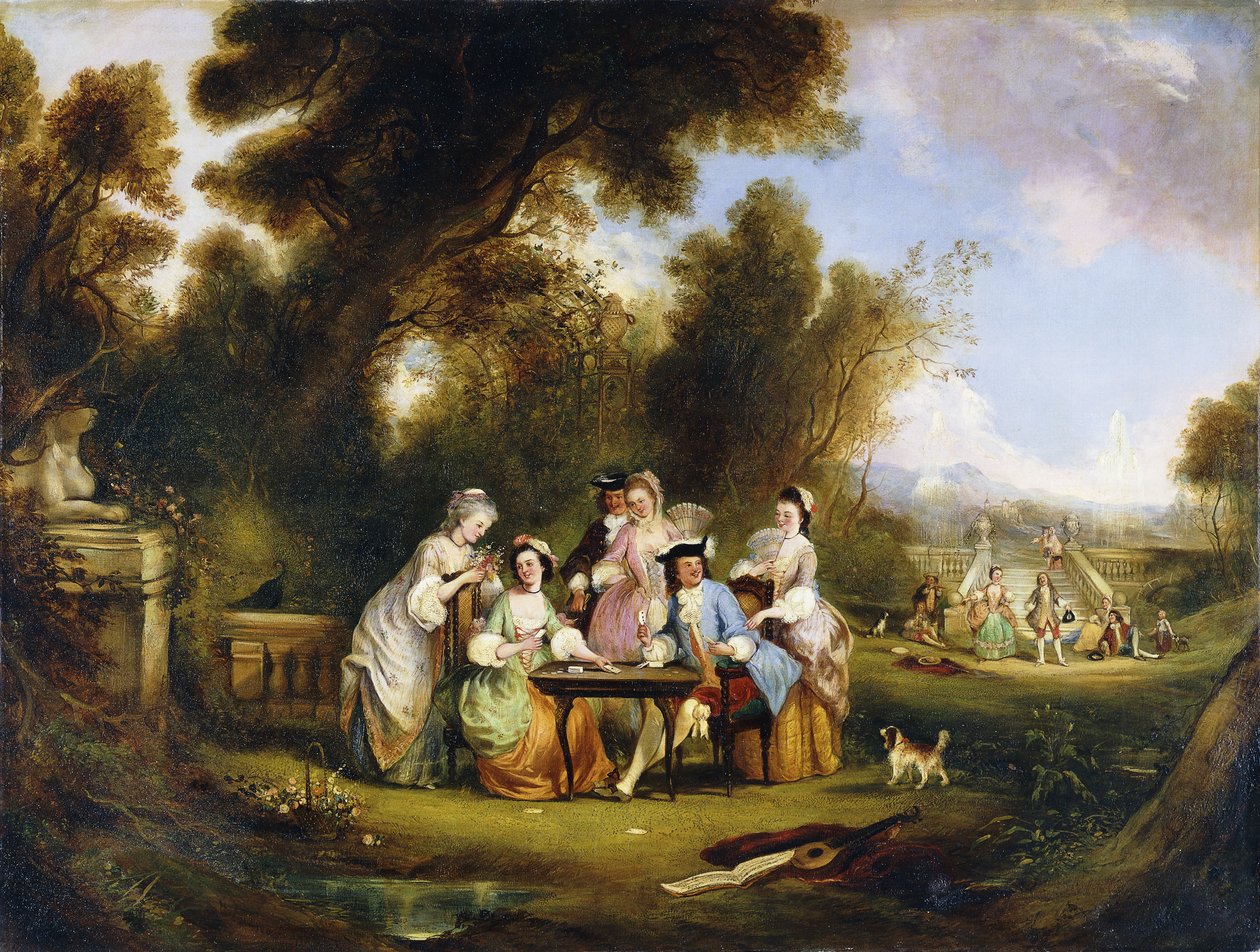 Kortspillerne, af Henry Andrews