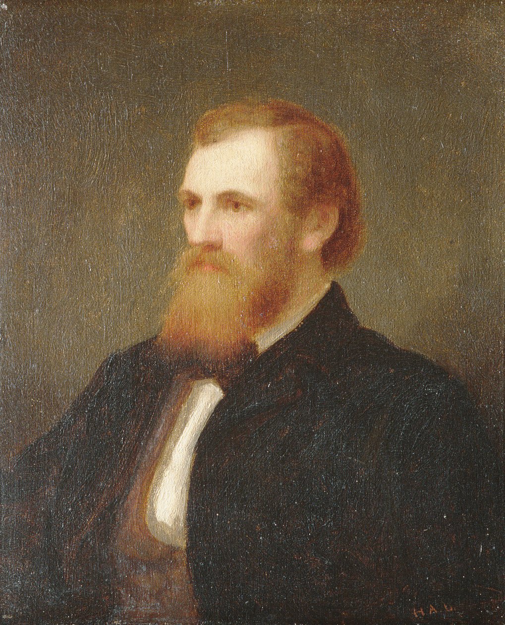 John Quincy Adams Ward, 1863. af Henry Augustus Loop
