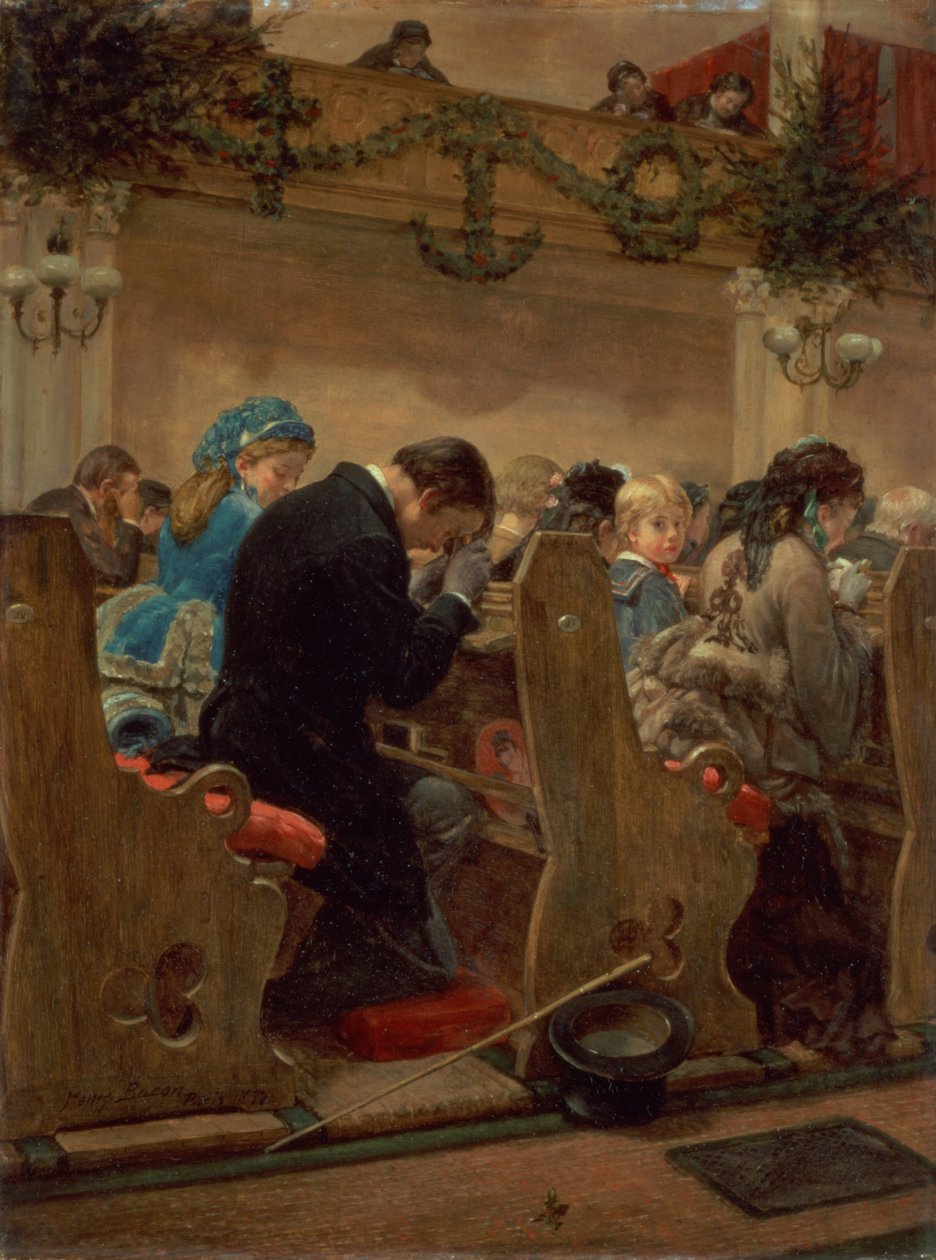 Julebønner, 1872 af Henry Bacon