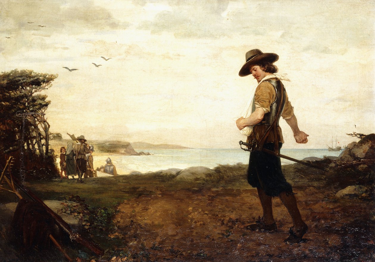 Rose Standishs begravelse, 1870 af Henry Bacon