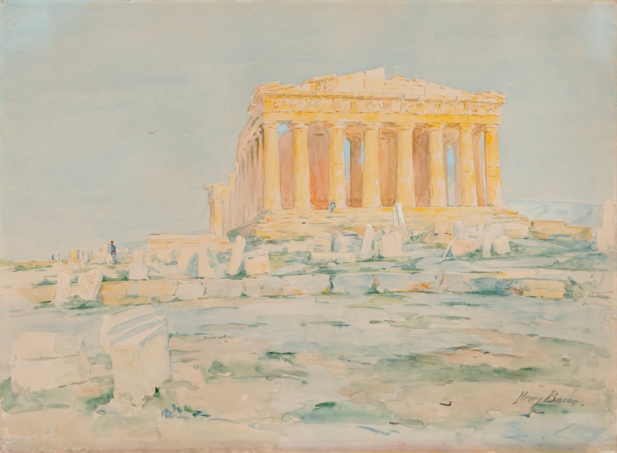 Parthenon, vestlig facade af Henry Bacon