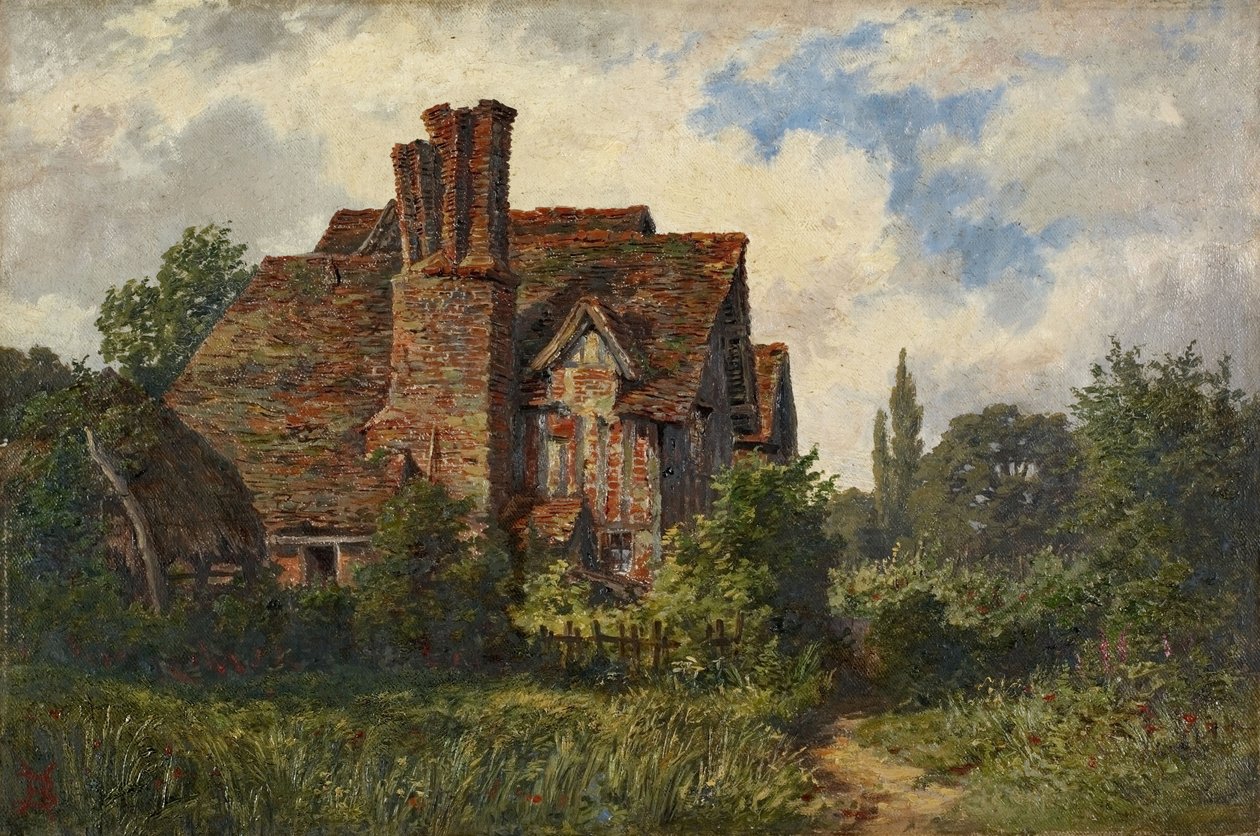Selly Manor, Birmingham, 1864-75. af Henry Baker