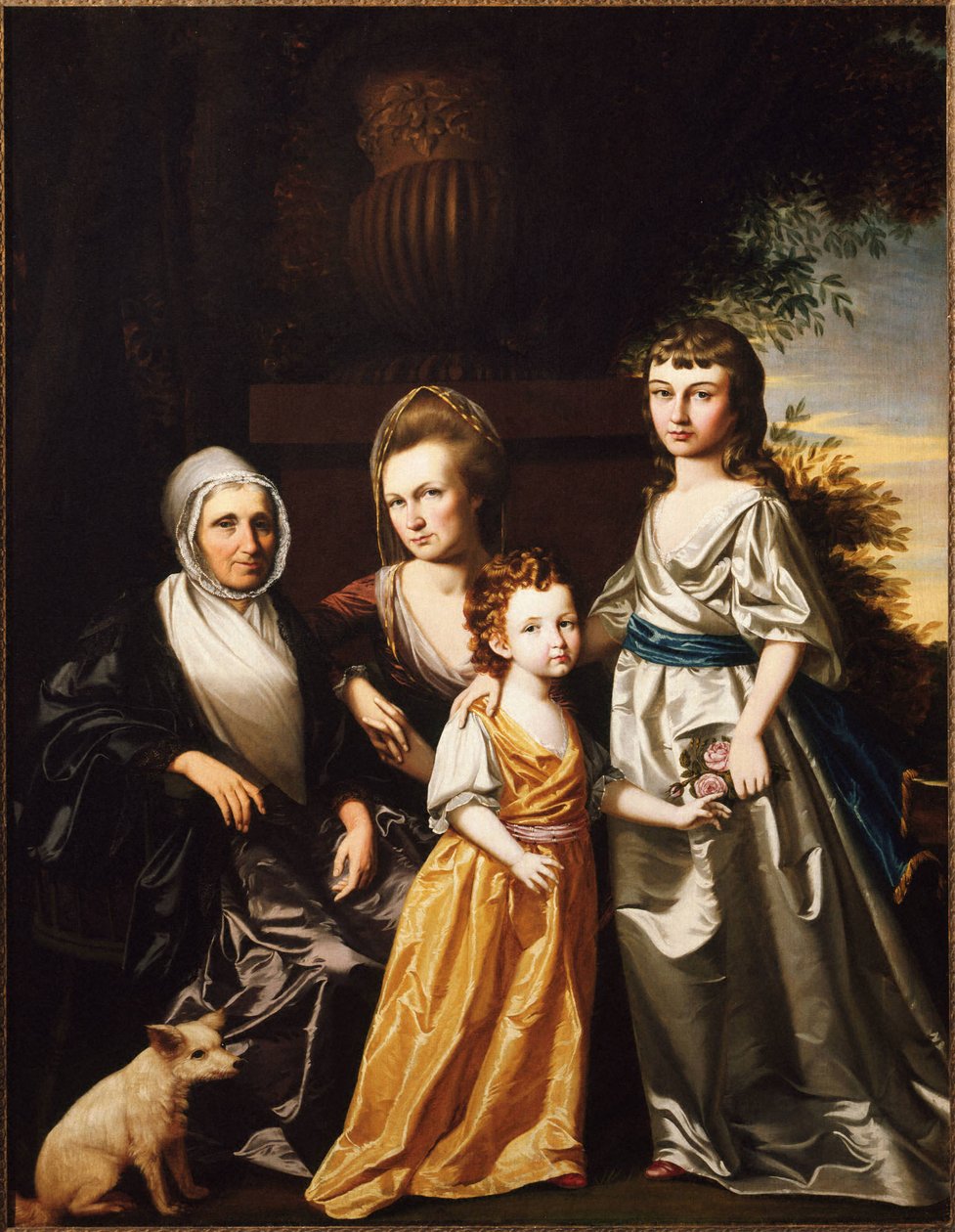 Familien Hartley af Henry Benbridge