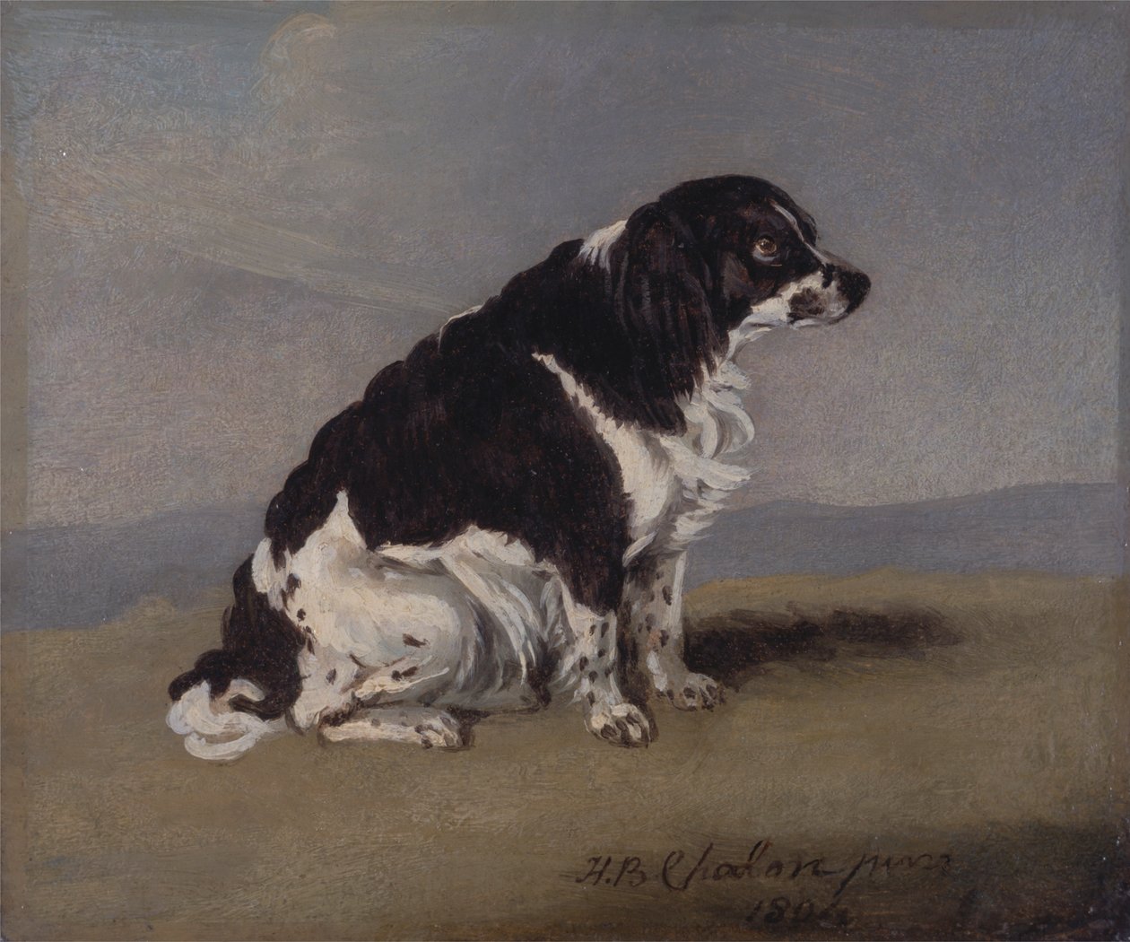Hertuginden af Yorks spaniel af Henry Bernard Chalon