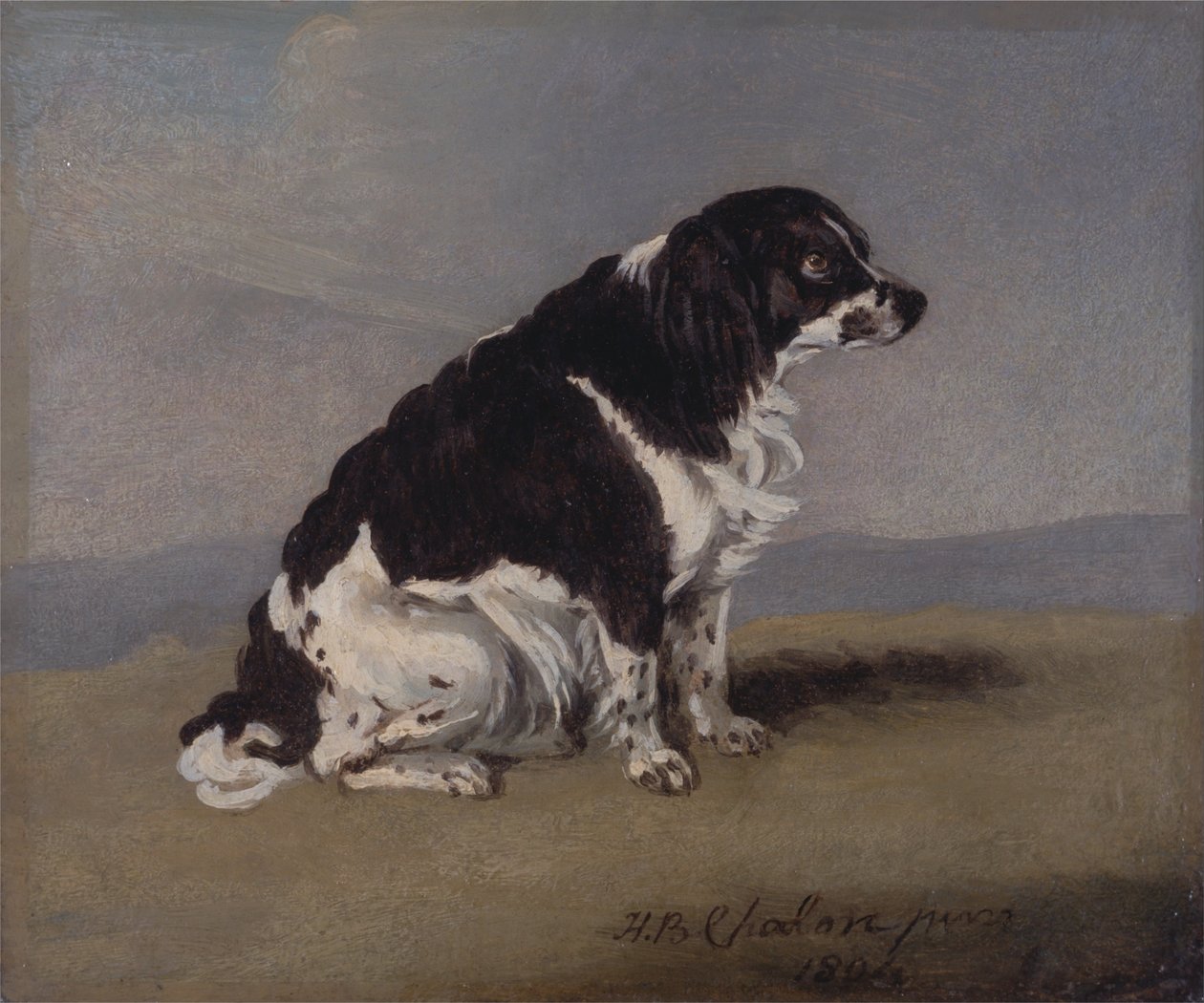 Hertuginden af Yorks spaniel af Henry Bernard Chalon