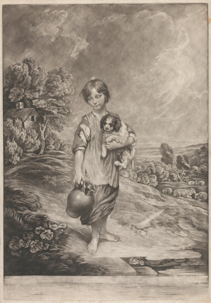 Hyttepige af Henry Birche