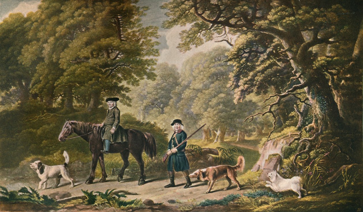 Game Keepers, 1790, 1902 af Henry Birche