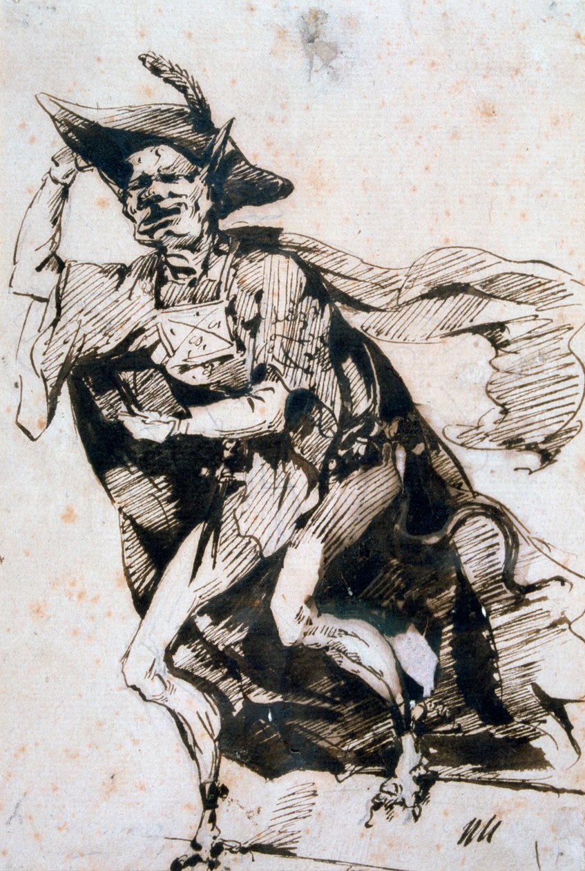 Basile, c1825-1877 af Henry Bonaventure Monnier