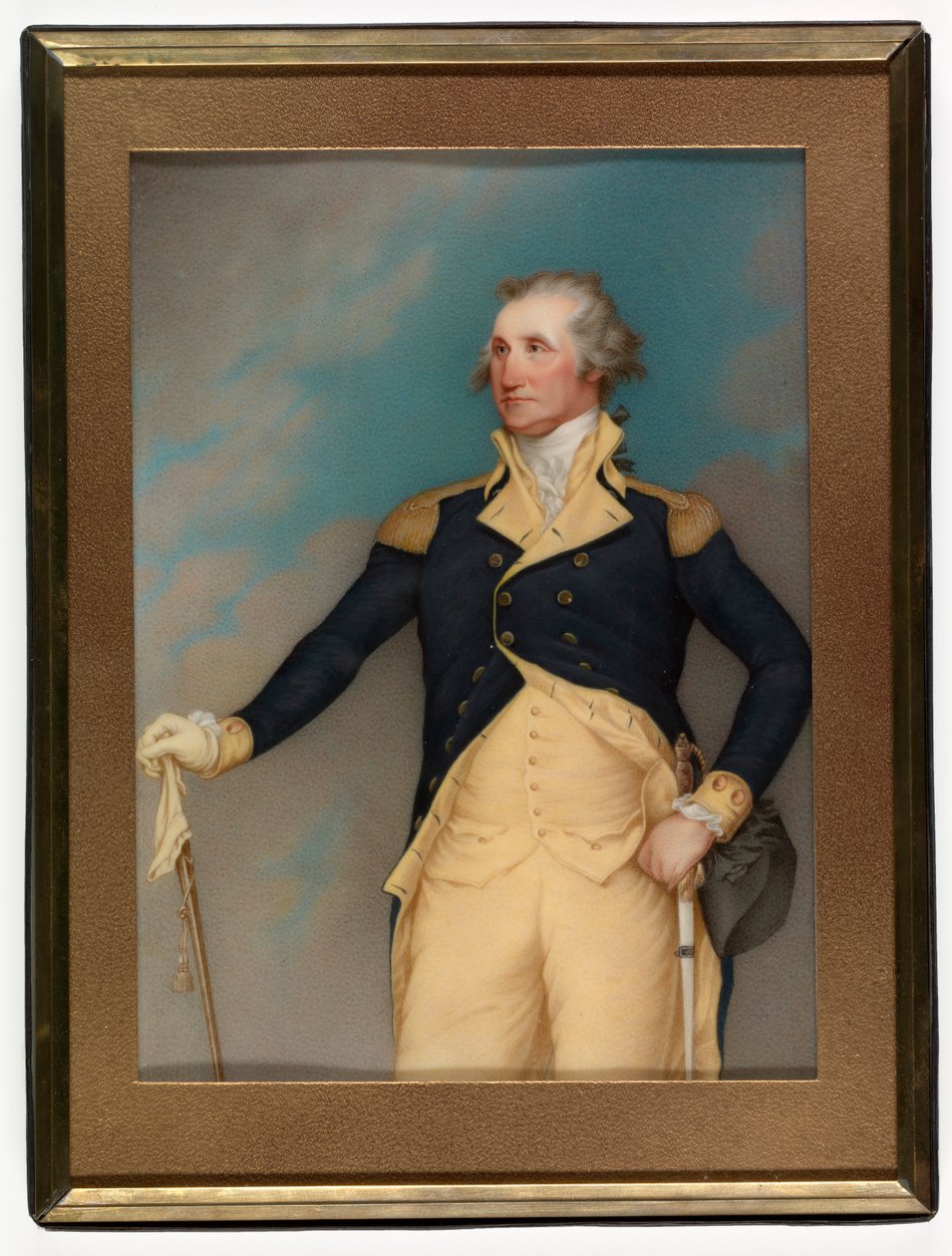 General George Washington, ca. 1845. af Henry Brintnell Bounetheau