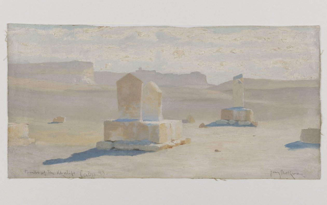 Cairo, kaliffernes grave af Henry Brokman Knudsen