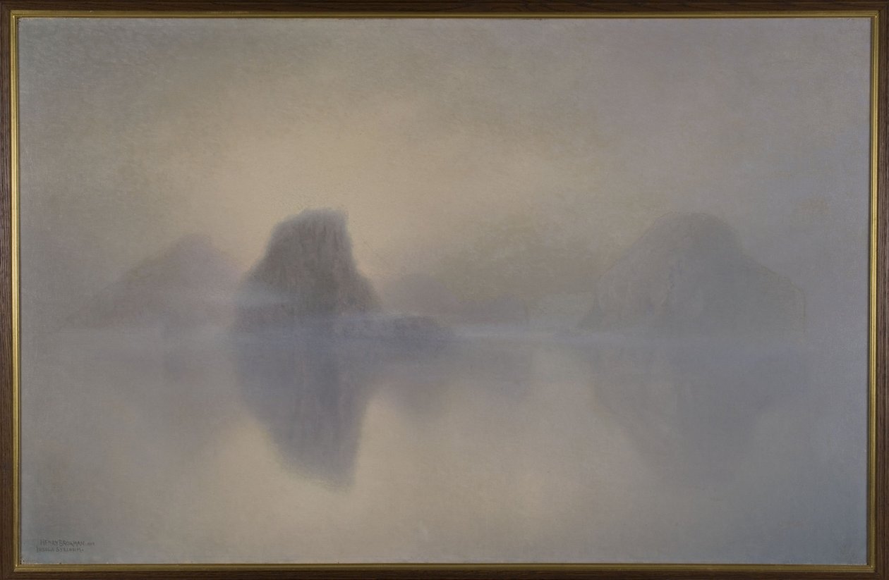 Insulae syrenum, i 1902 (olie på lærred) af Henry Brokman Knudsen