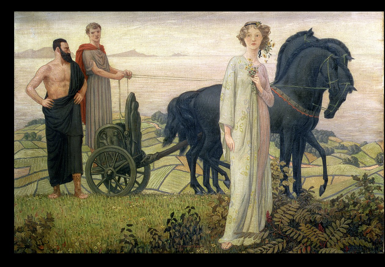Pluto og Proserpine, 1914 af Henry Bryson Burroughs