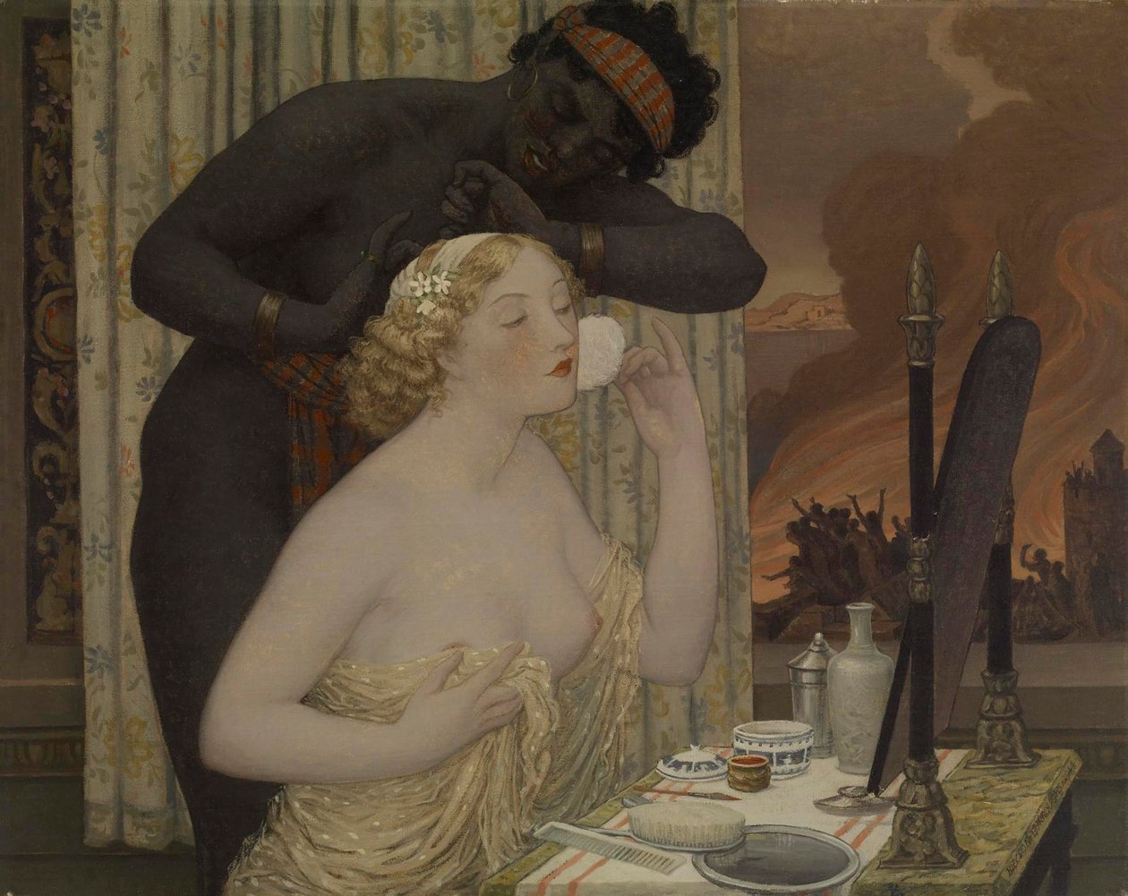 Helens toilet, 1914 af Henry Bryson Burroughs