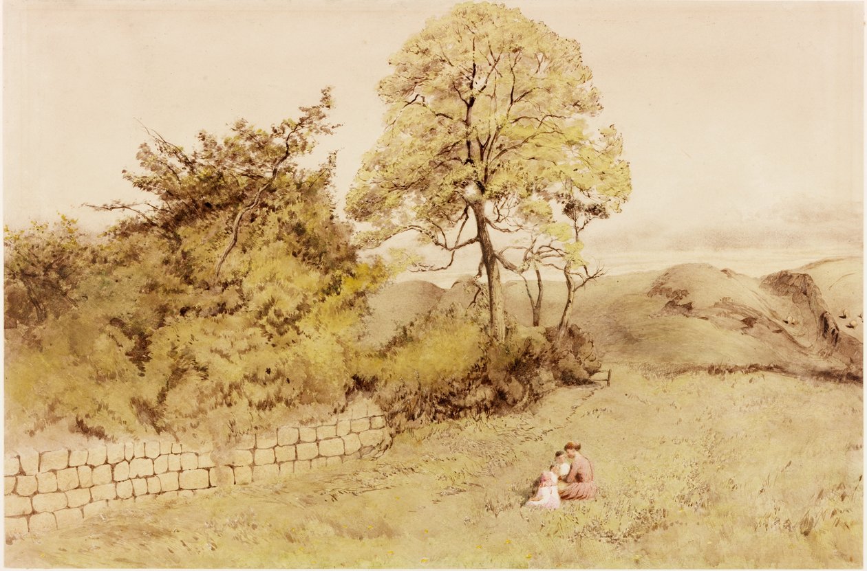 Heddon-on-the-Wall (kropsfarve) af Henry Burdon Richardson