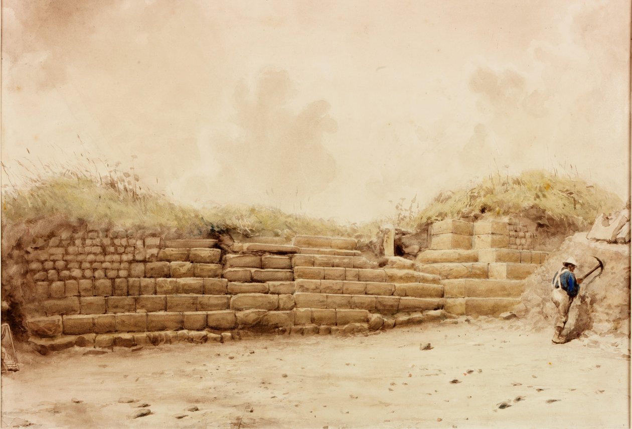 Housesteads (kropsfarve) af Henry Burdon Richardson