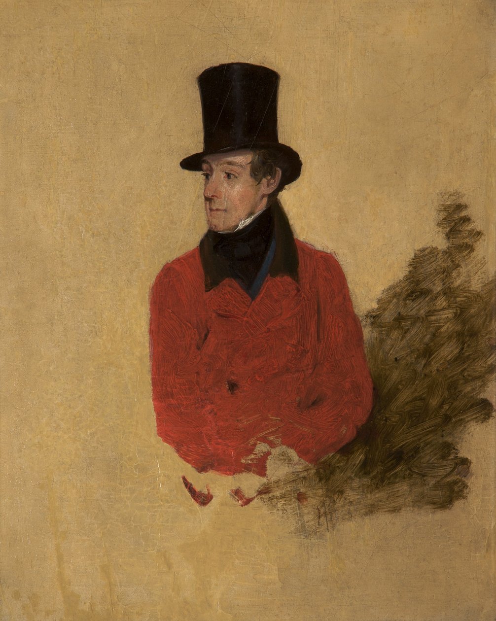 En jagtmand (2. Lord de Tabley 1811-87) af Henry Calvert