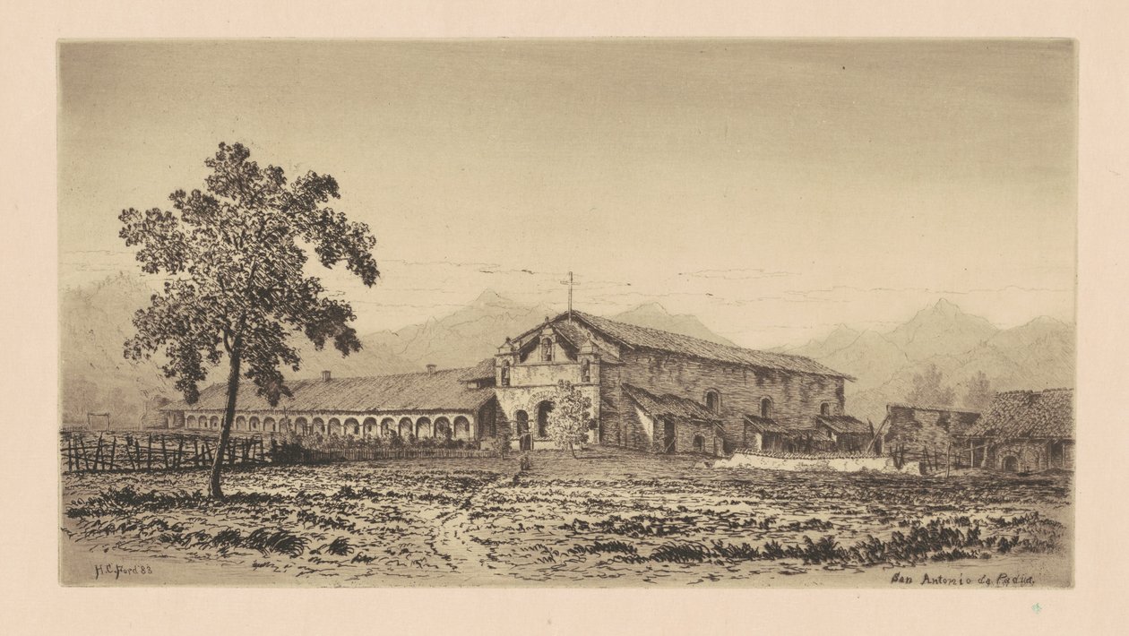 Mission St. Anthony af Padua af Henry Chapman Ford