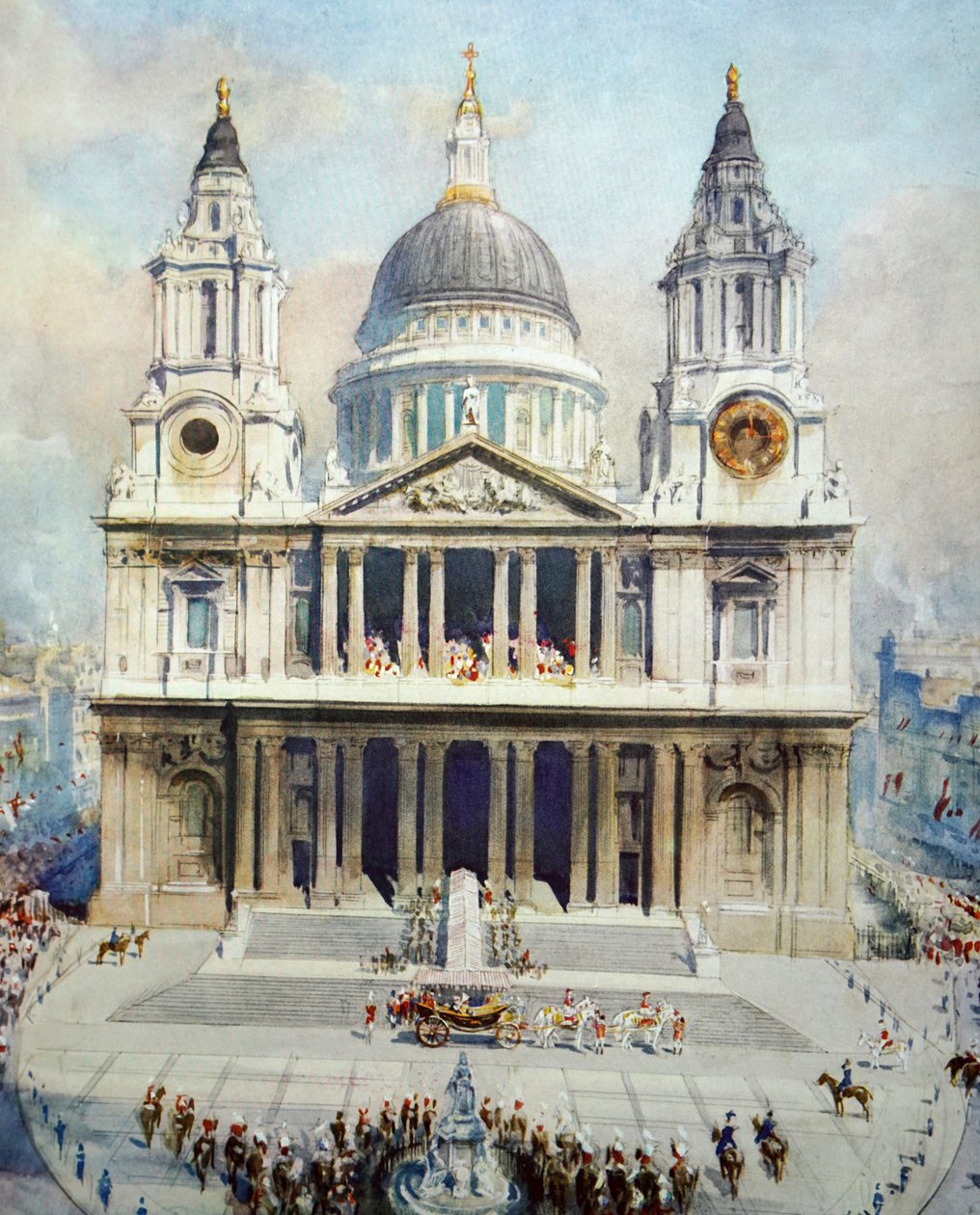 Sølvjubilæum for kong George V i St Paul