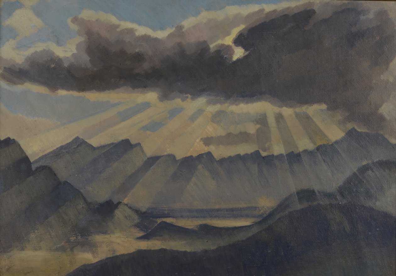 Hohfluh, Schweiz af Henry Clarence Whaite